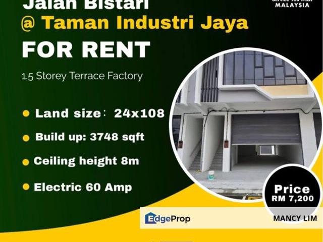 Warehouse for rent in Bukit Ledang, Johor