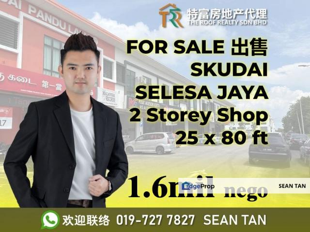 Shop for sale in Bukit Ledang, Johor