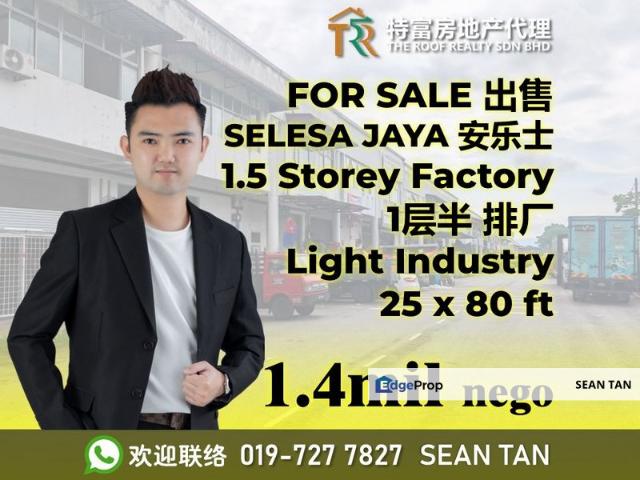 Warehouse for sale in Bukit Ledang, Johor