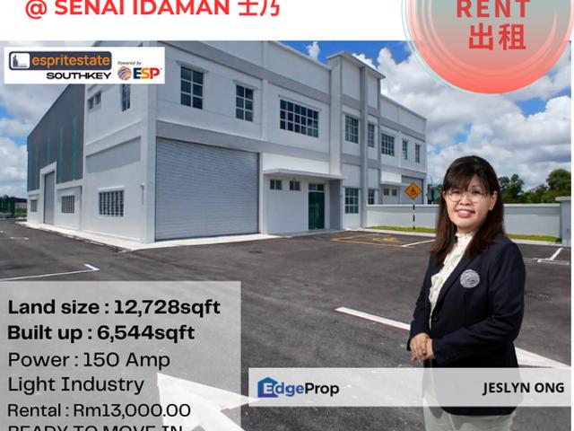 Warehouse for sale in Seelong, Johor