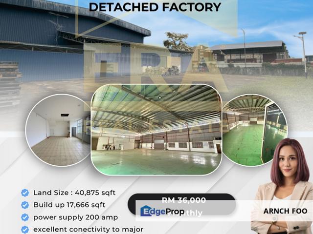 Warehouse for rent in Seelong, Johor