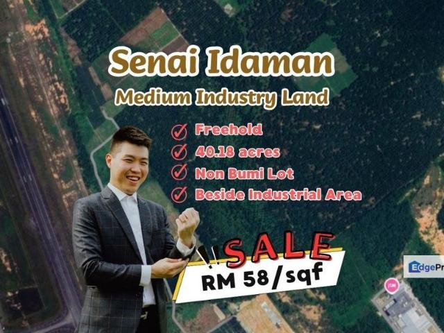 Warehouse for sale in Seelong, Johor