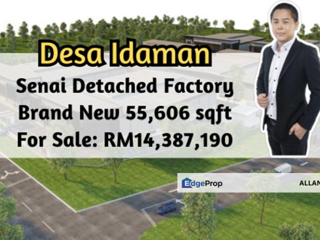 Warehouse for sale in Seelong, Johor