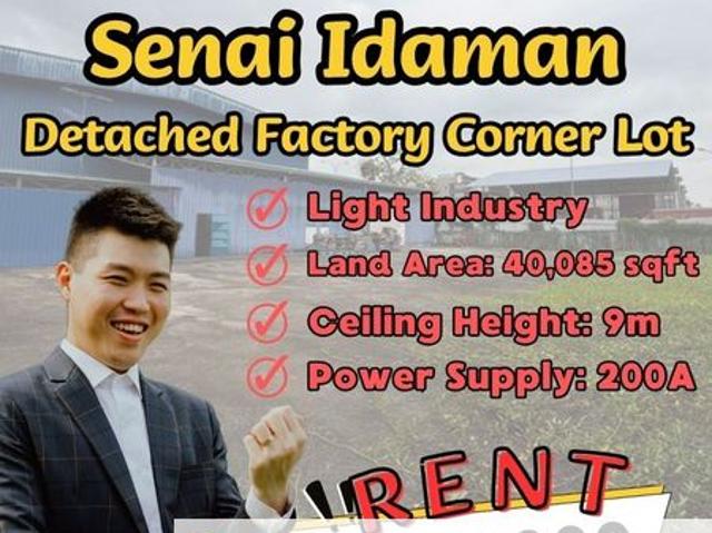Warehouse for rent in Seelong, Johor