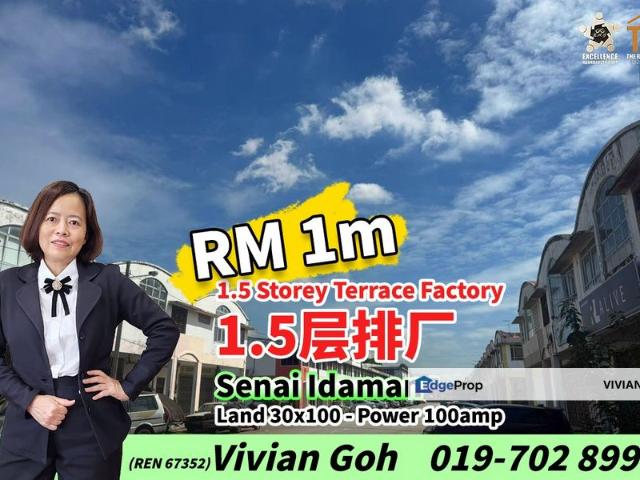 Warehouse for sale in Seelong, Johor
