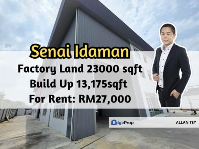 Warehouse for rent in Seelong, Johor