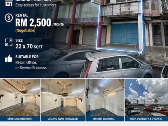 Shop for rent in Kulai, Johor