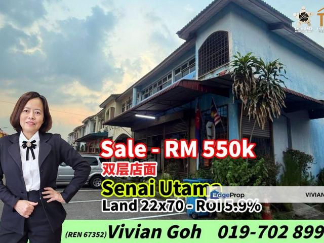 Shop for sale in Kulai