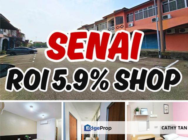 Shop for sale in Taman Senai Utama, Kulai