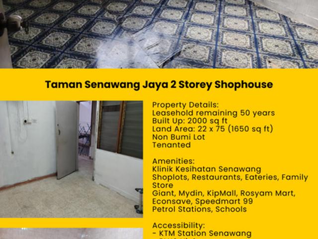 Shop for sale in Sendayan Village, Negeri Sembilan