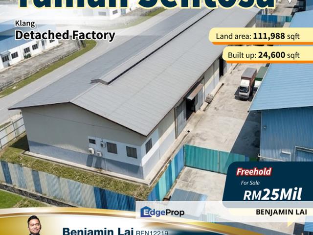 Warehouse for sale in Port Klang, Selangor
