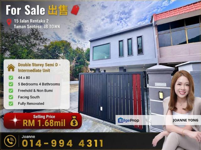 House for sale in Johore Bahru, Johor