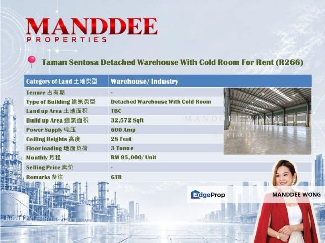 Warehouse for rent in Kapar, Bandaraya Klang