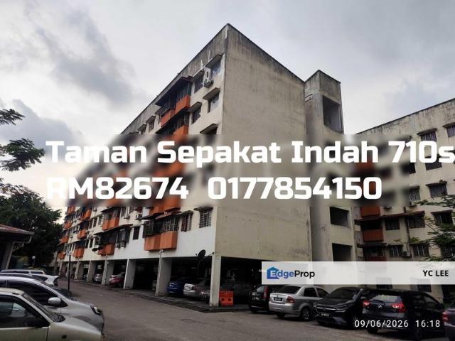Flat for sale in Kajang, Langat