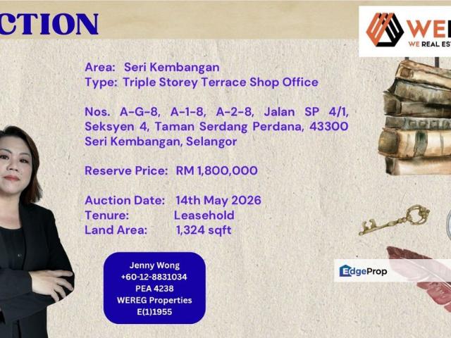 Shop for sale in Petaling, Subang Jaya