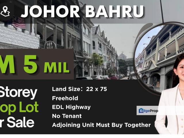 Shop for sale in Johore Bahru, Johor