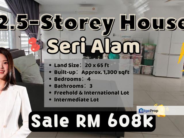 House for sale in Taman Seri Alam, Kuala Selangor