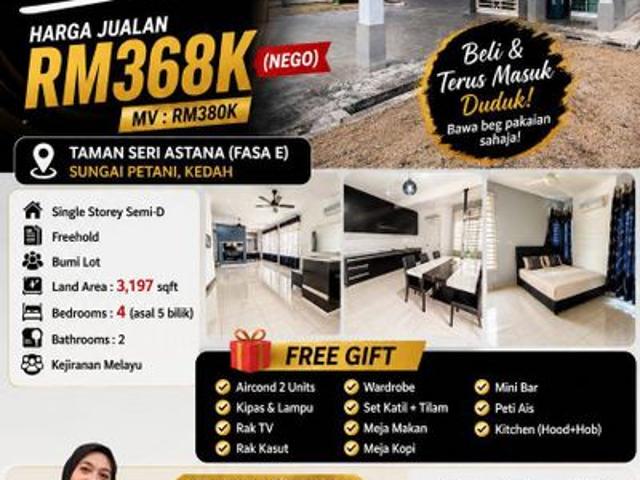 House for sale in Sungai Petani, Kuala Muda