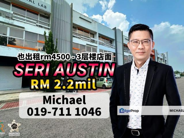 Shop for sale in Tebrau, Johor Bahru