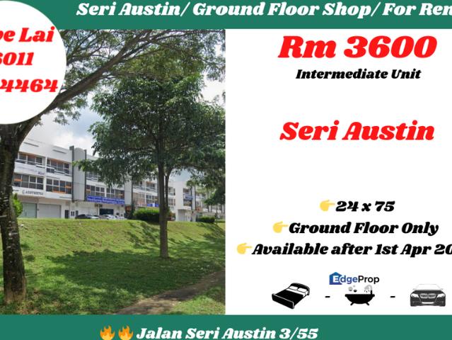 Shop for rent in Bukit Ledang, Johor