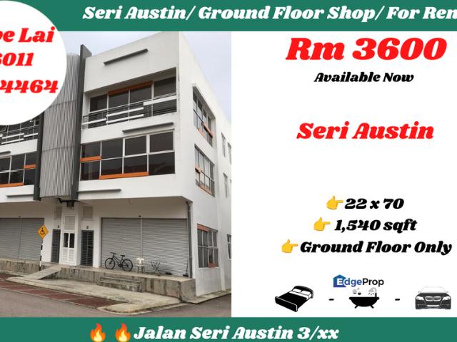 Shop for rent in Johor