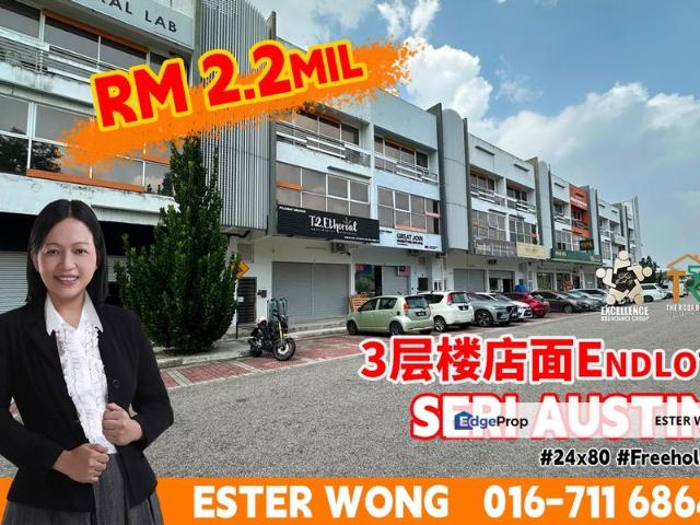Shop for sale in Tebrau, Johor Bahru