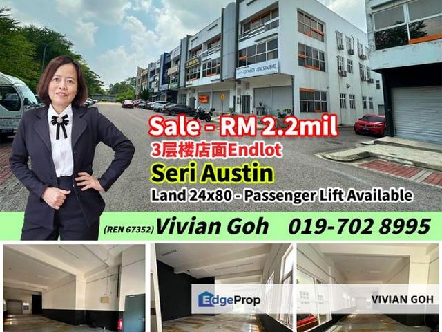 Shop for sale in Tebrau, Johor Bahru