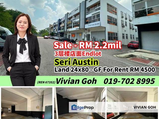 Shop for sale in Tebrau, Johor Bahru