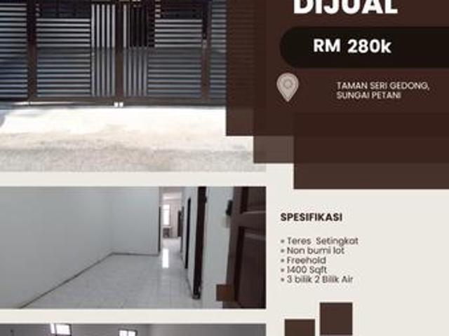 Terraced House for sale in Sungai Petani, Kuala Muda
