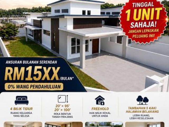 House for sale in Kluang, Johor