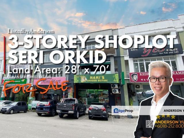 Shop for sale in Taman Seri Orkid, Iskandar Puteri