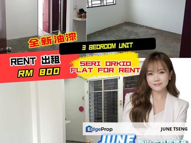 Flat for rent in Pulai, Bukit Ledang