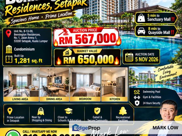 Condominium for sale in Setapak, Kuala Lumpur