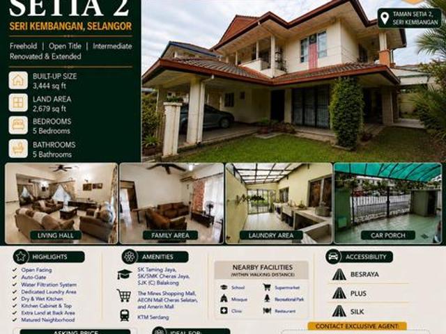 Residential House for sale in Petaling, Subang Jaya