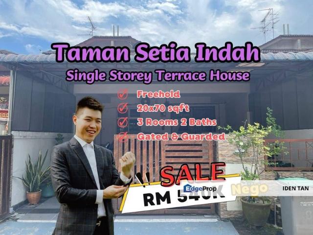 House for sale in Kampung Melayu Majidee, Tebrau