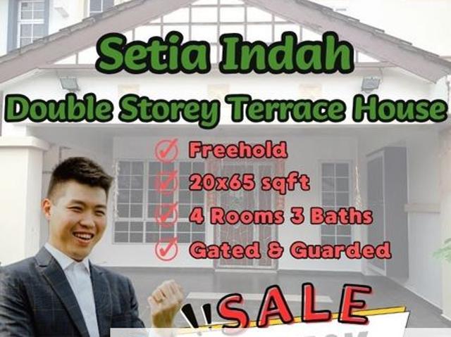 House for sale in Kampung Melayu Majidee, Tebrau