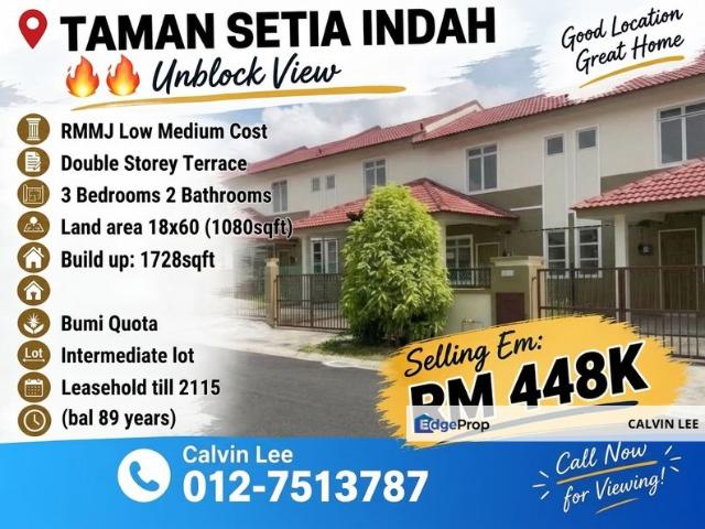 House for sale in Setia Indah, Johor Bahru