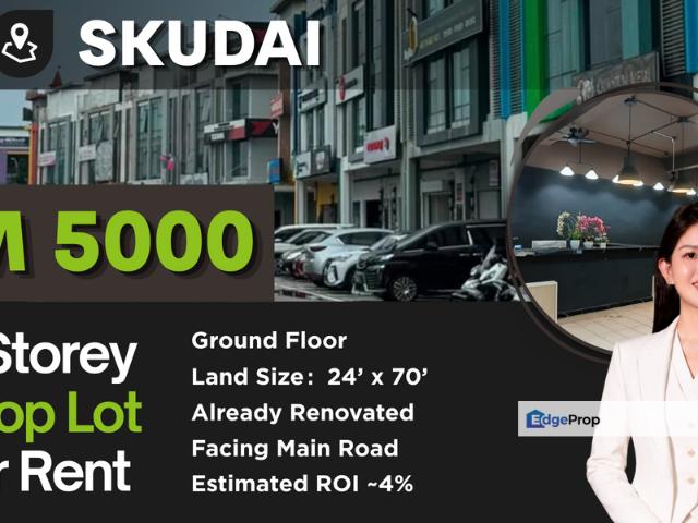 Shop for rent in Setia Tropika, Johor Bahru