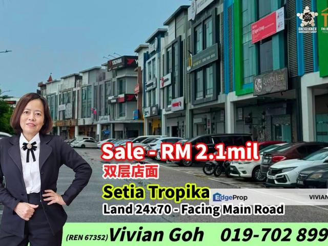 Shop for sale in Setia Tropika, Johor Bahru