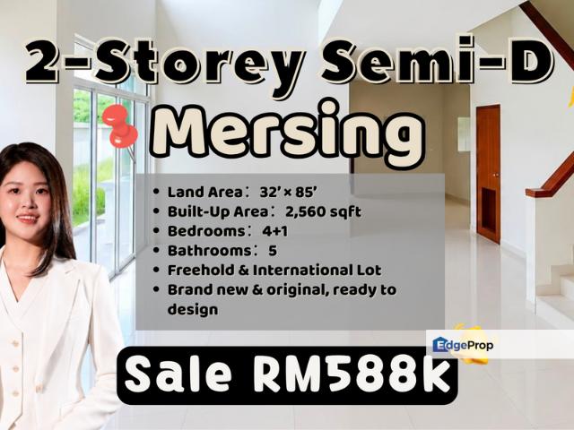 House for sale in Mersing, Johor
