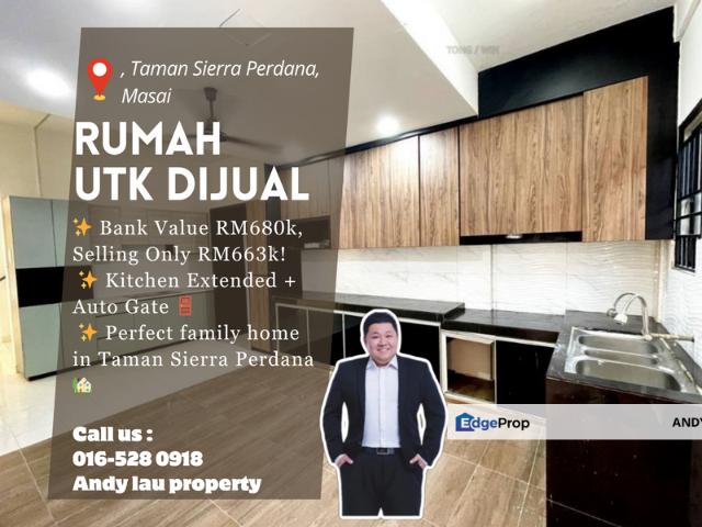 House for sale in Masai, Johor