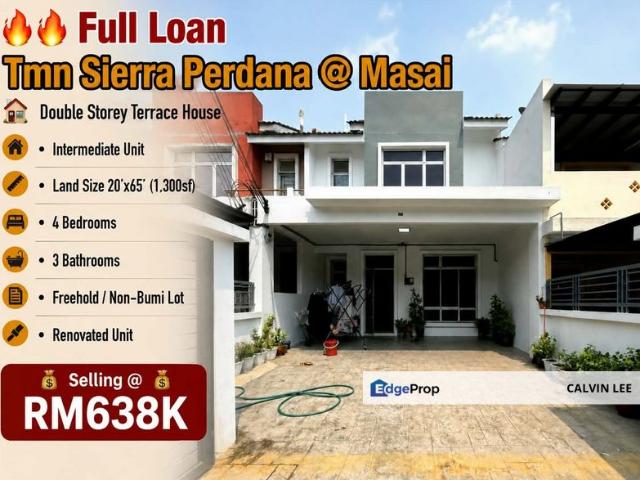 House for sale in Masai, Johor