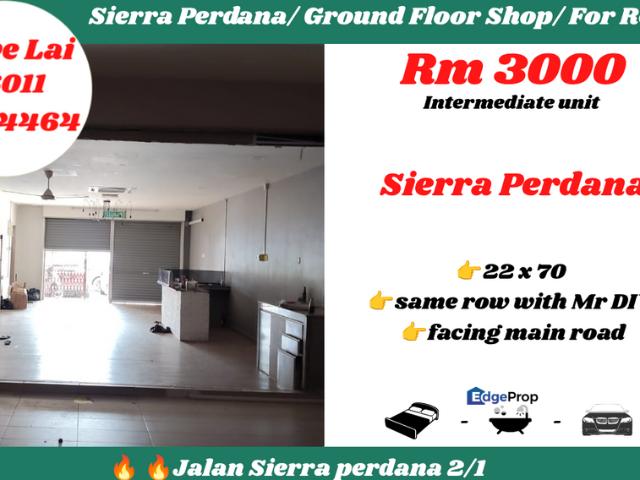 Shop for rent in Masai, Johor