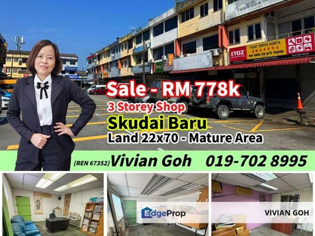Shop for sale in Bukit Ledang, Johor