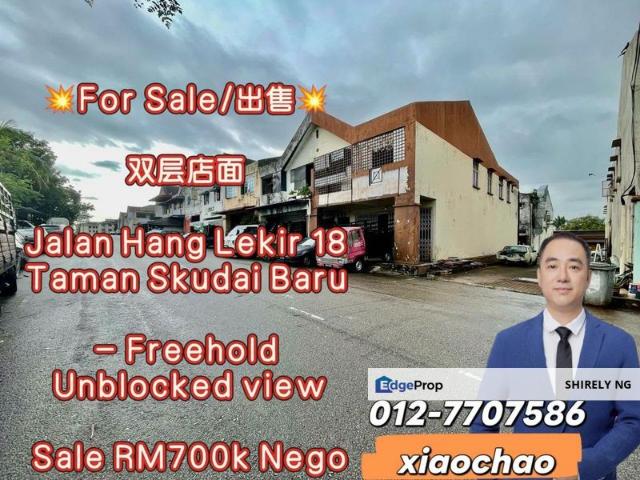 Shop for sale in Bukit Ledang, Johor