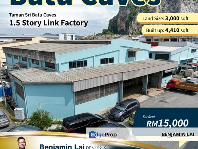 Warehouse for rent in Selayang, Selangor