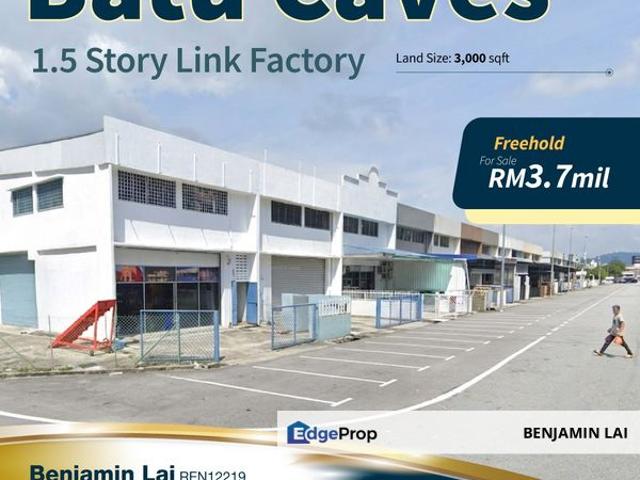 Warehouse for sale in Selayang, Selangor