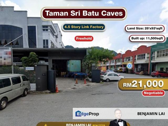 Warehouse for rent in Selayang, Selangor