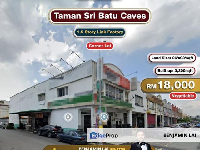 Warehouse for rent in Selayang, Selangor