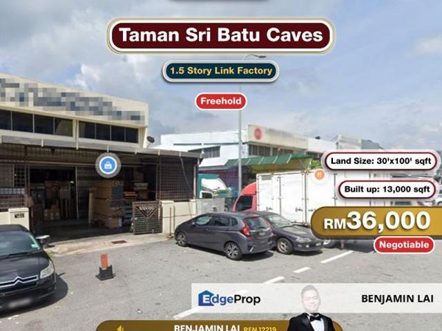 Warehouse for rent in Selayang, Selangor